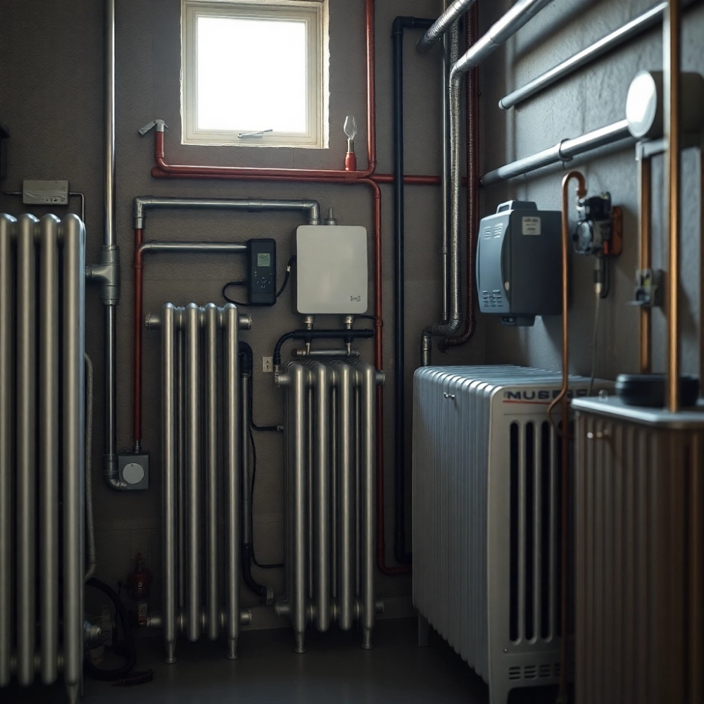 Centralne Ogrzewanie W Garażu
