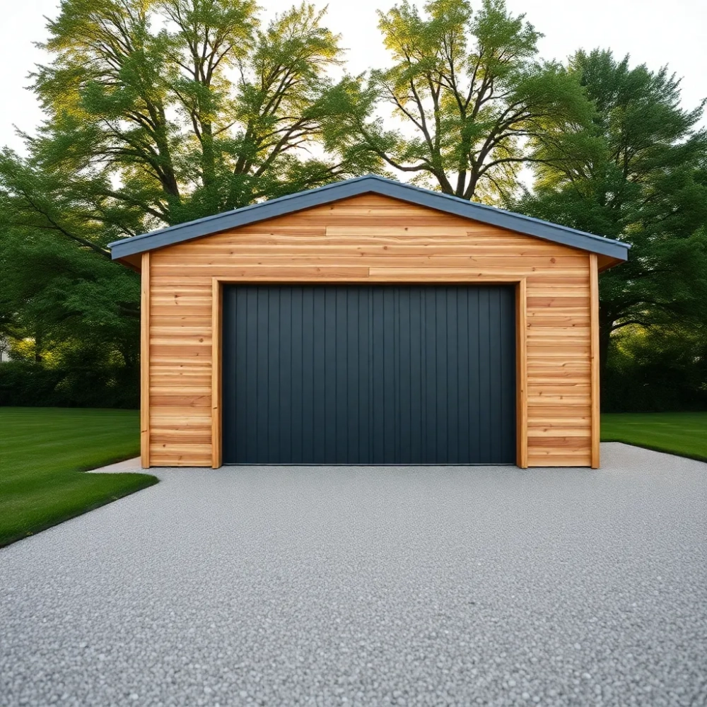 jak postawic garaz na dzialce