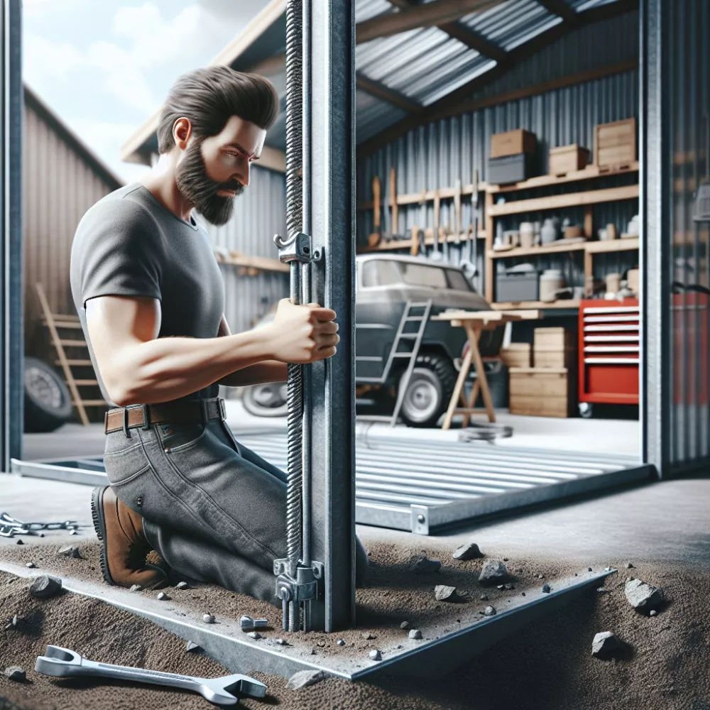 Jak Zakotwiczyć Garaż Blaszany Do Ziemi