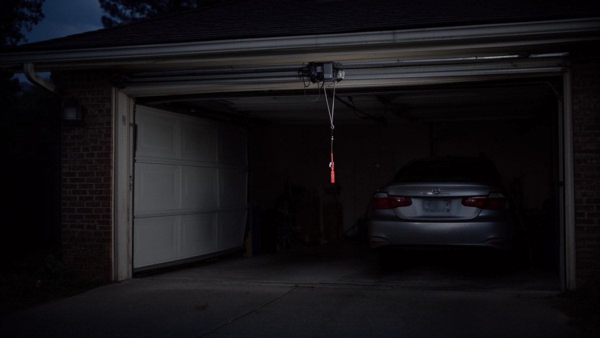 jak zamknac brame garazowa bez pradu