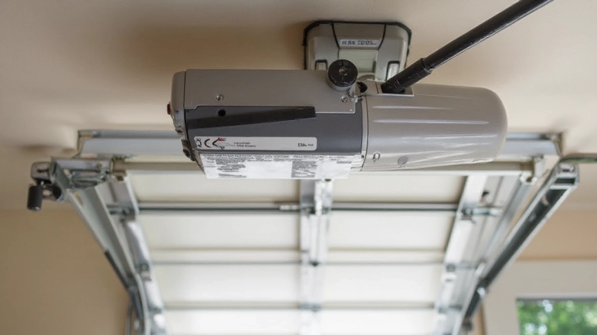 Jak zamontować napęd do bramy garażowej uchylnej