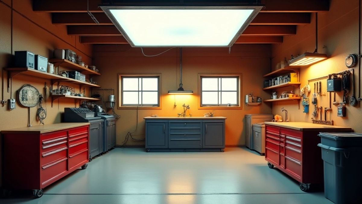 Jaka lampa do garażu