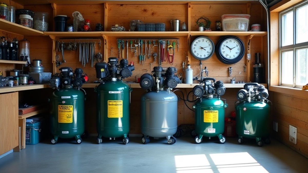 Jaki kompresor wybrać do garażu