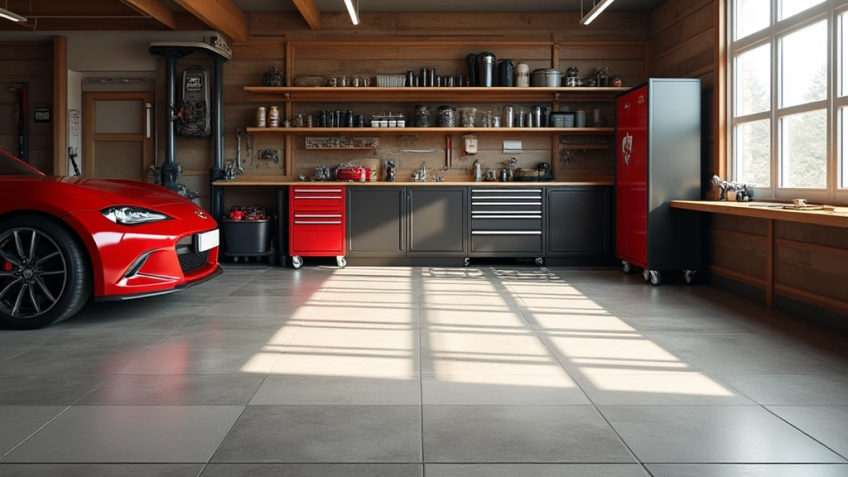 Jakie płytki do garażu