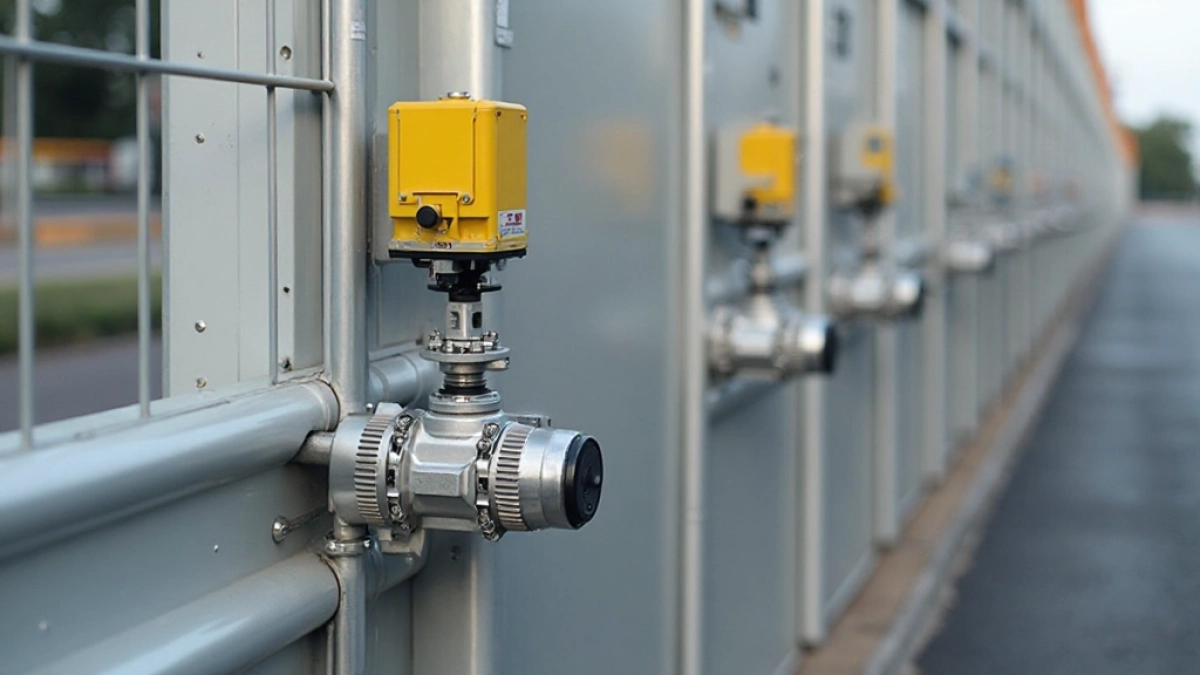 Na jakiej wysokości zamontować siłowniki do bramy