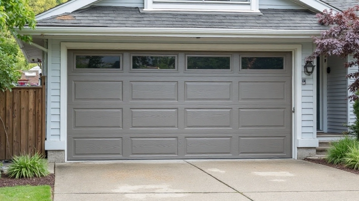 Oklejanie bram garażowych