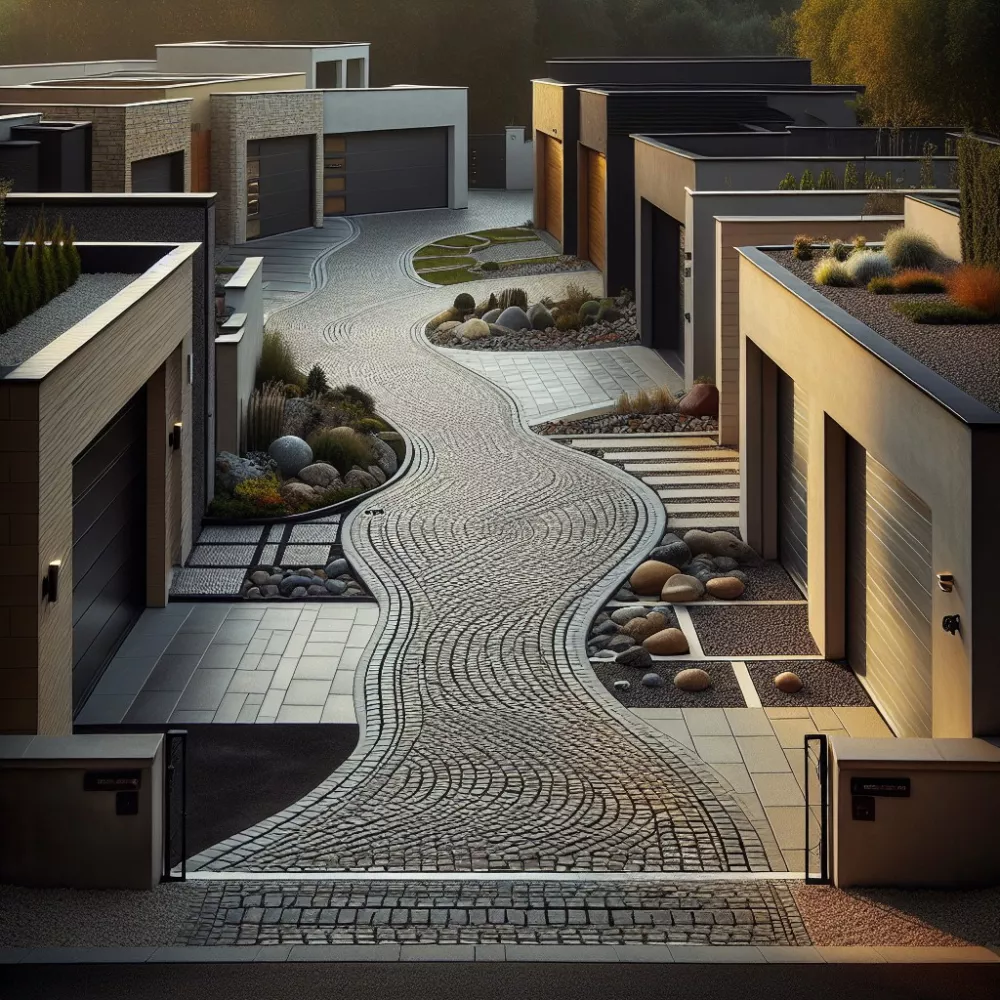 Rodzaje Podjazdów Do Garażu