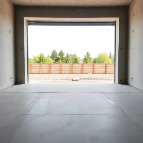 Brama garażowa przed czy po wylewkach