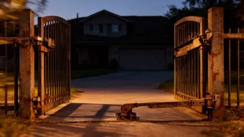 Brama otwiera się ale nie zamyka