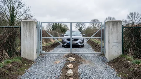 budowa bramy wjazdowej