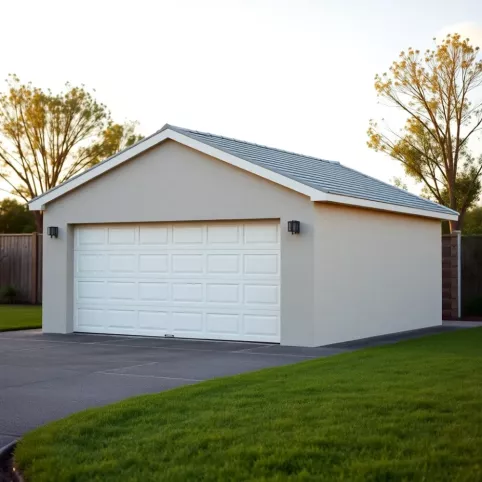 Garaże tynkowane cena