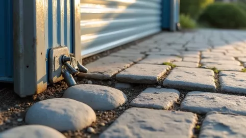 Jak zakotwiczyć garaż blaszany do kostki