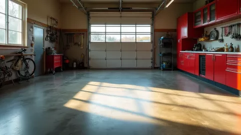 jaka podłoga w garażu