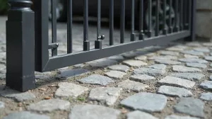 Jaka wysokość bramy wjazdowej nad kostką