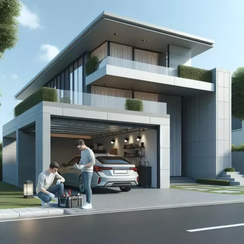 Pomysł Na Garaż Obok Domu