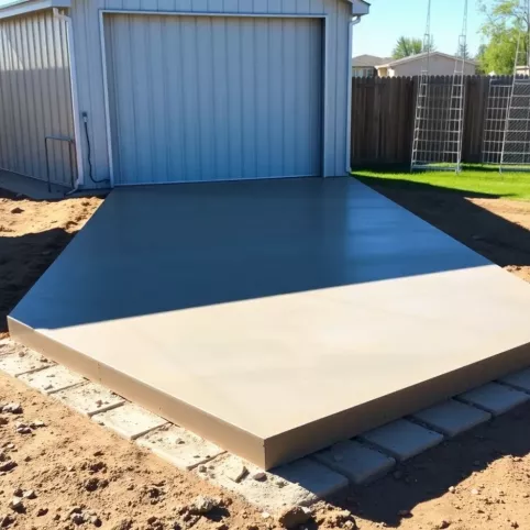 Wylewka pod garaż blaszany cena